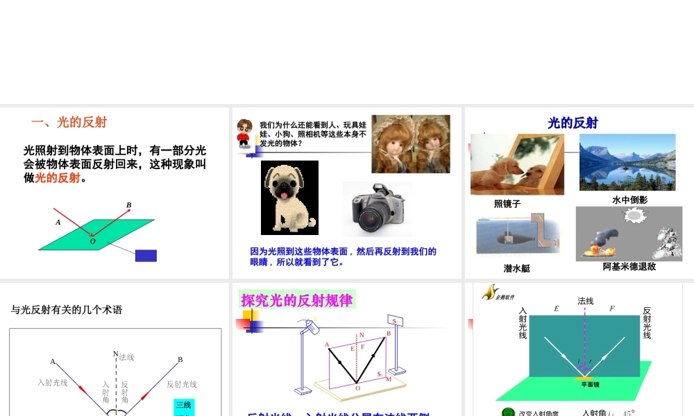 4.2光的反射 (1).ppt