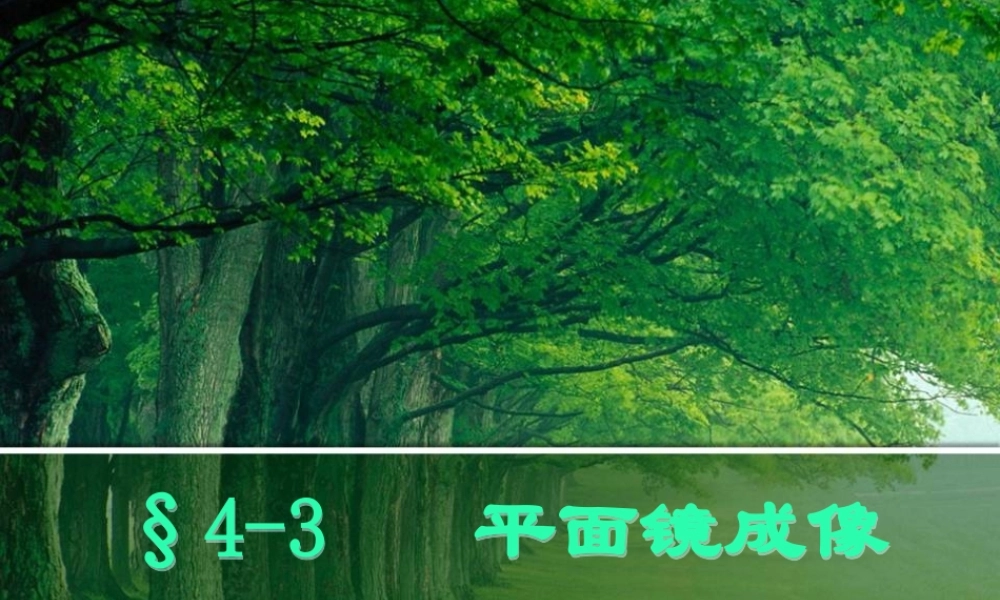 4.3平面镜成像 (4).ppt