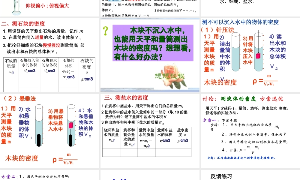 6.3测量物质的密度 (3).ppt