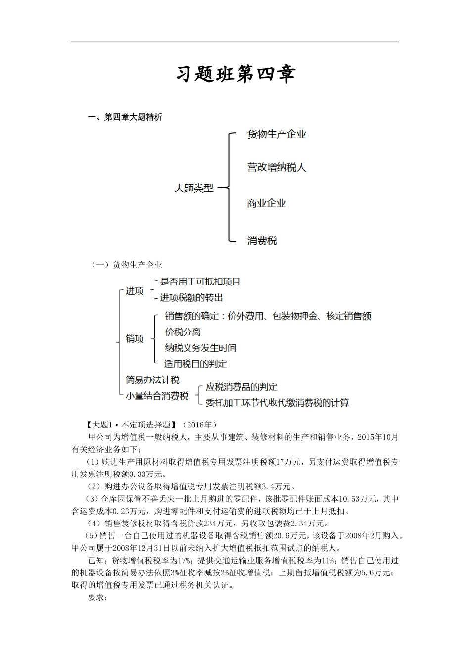 10_第四章增值税、消费税法律制度（1）.doc_第1页