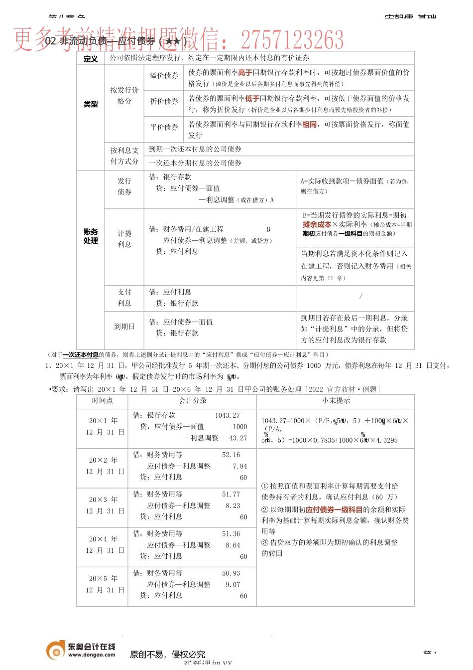第25讲_应付债券可转换债券长期借款和长期应付款.docx_第1页