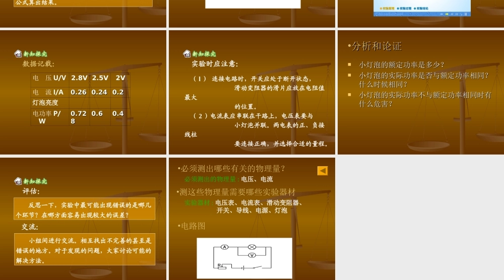 18.3_测量小灯泡的电功率.ppt