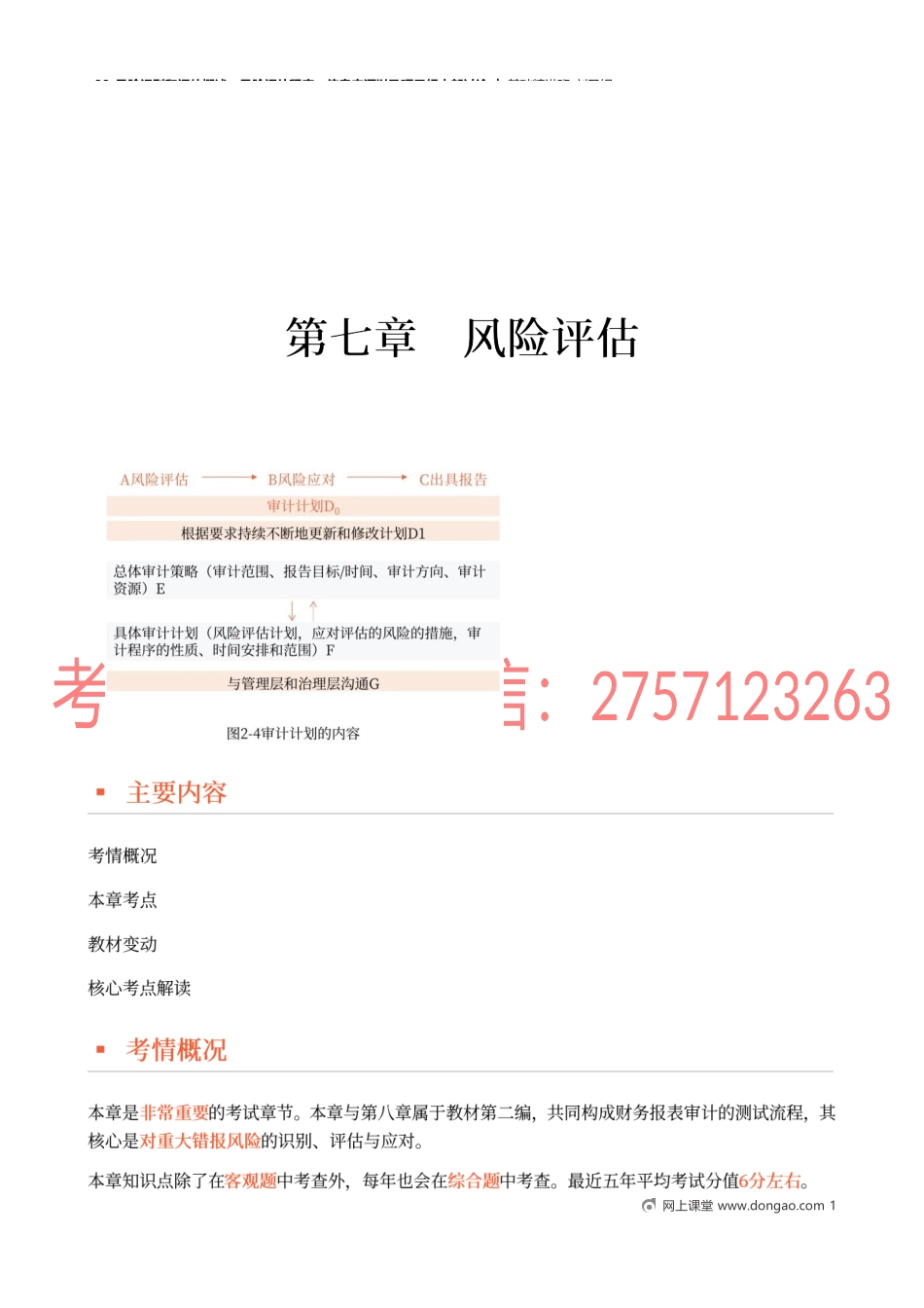 33_风险识别和评估概述；风险评估程序、信息来源以及项目组内部讨论.docx_第1页