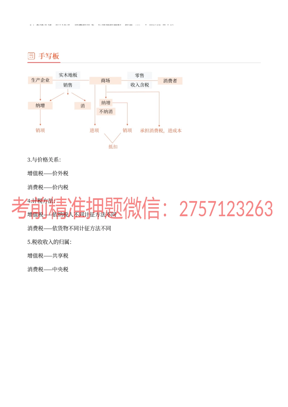 34_考情分析、教材变化、消费税特点、与增值税区别、税目（1）.docx_第3页