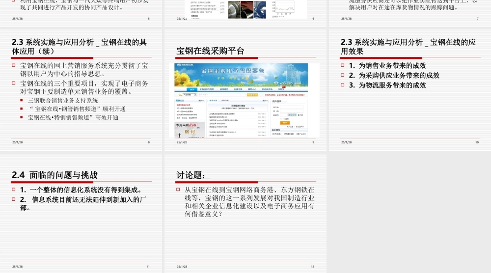 第2章行业领头宝钢在线.ppt