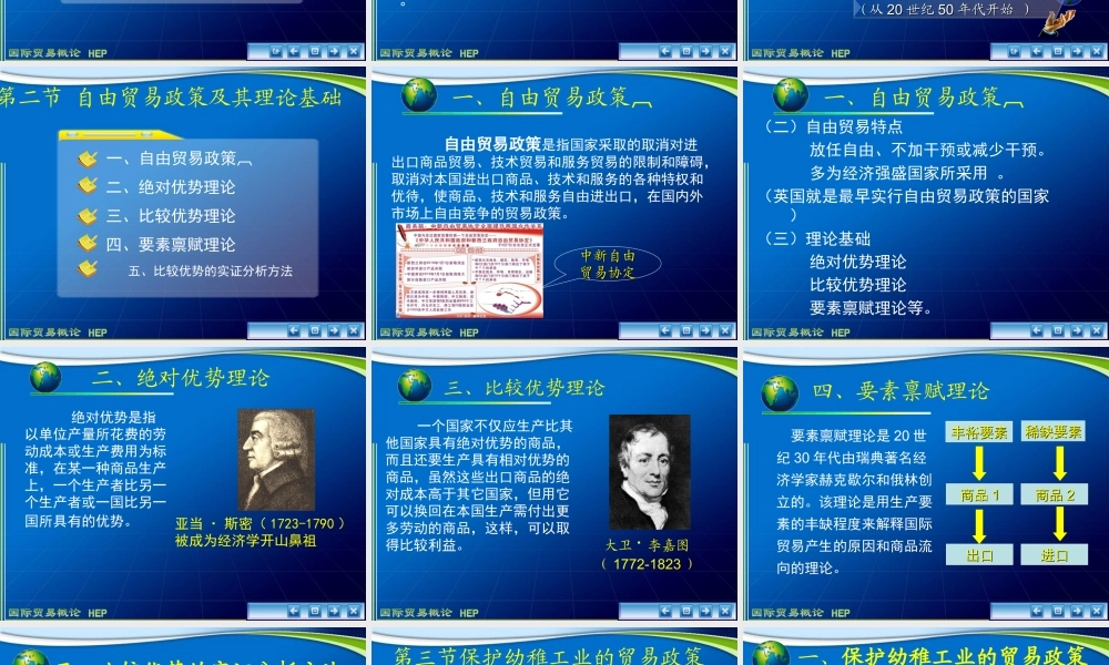 第2章 对外贸易政策及其理论基础 .ppt