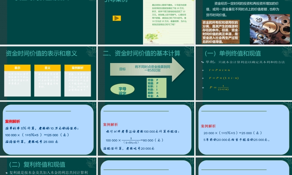 第2章2-1 资金时间价值的含义和基本计算.pptx