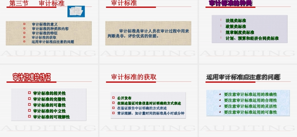 第3章审计程序与审计标准.ppt