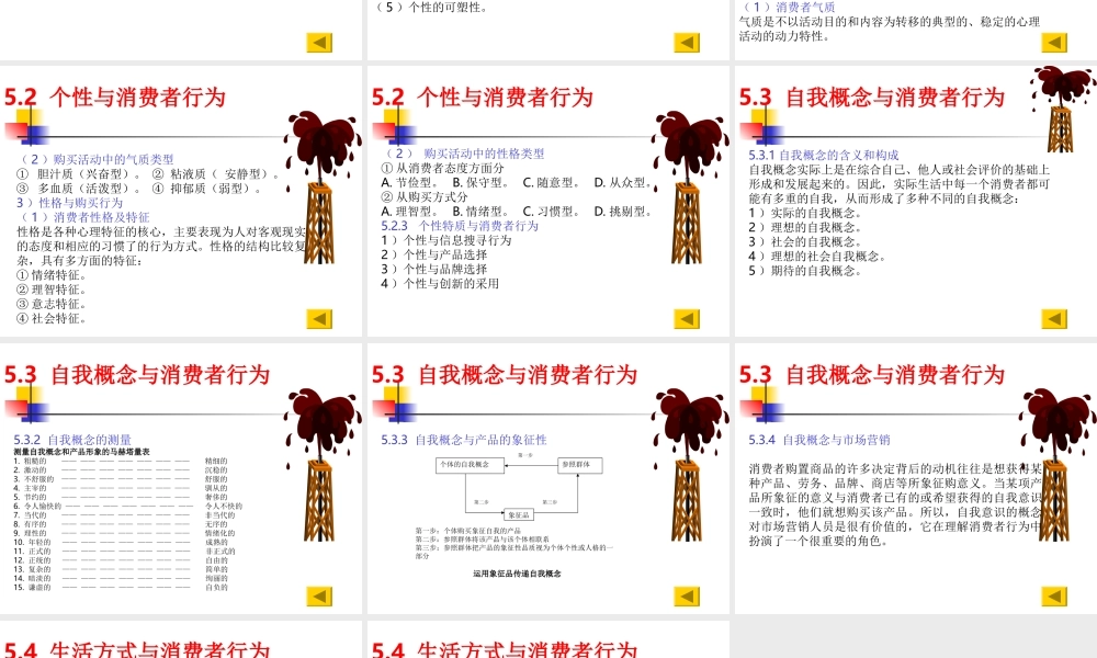 第5章 消费者的态度、个性、自我概念与生活方式.ppt