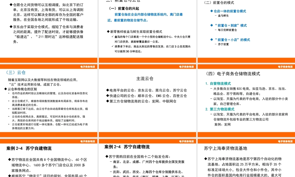 第2章 电子商务的仓储服务.pptx