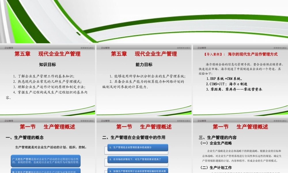 第5章 现代企业生产管理.ppt