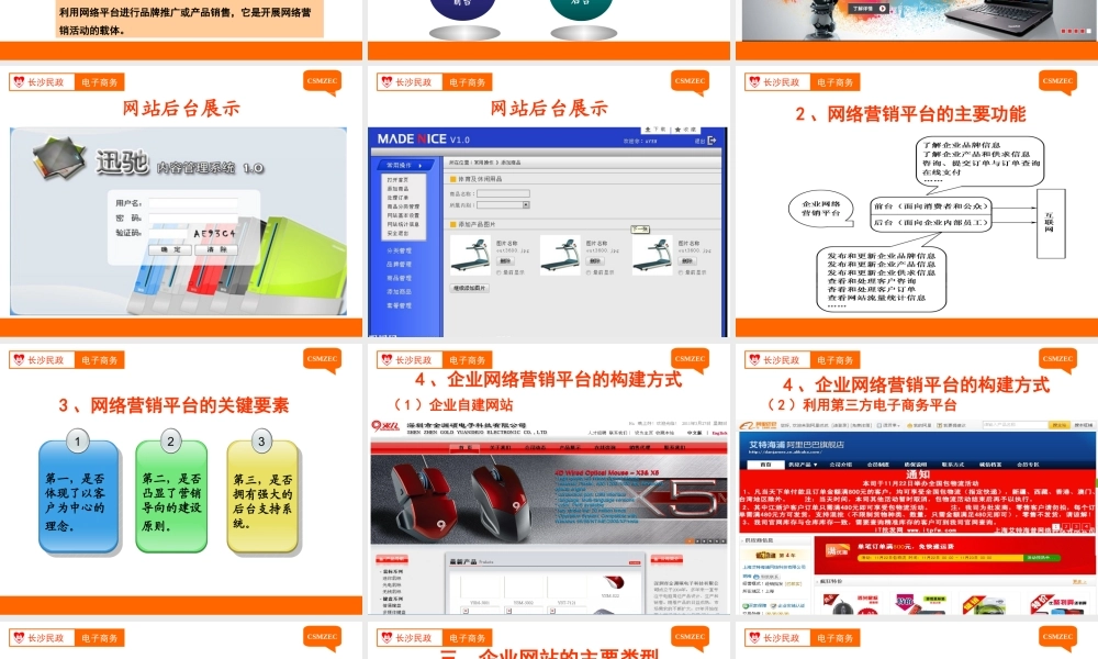 第09讲 网络营销平台概述.ppt