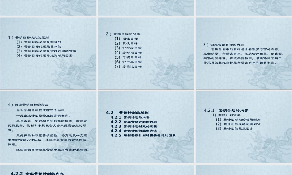 第4章营销计划管理.ppt