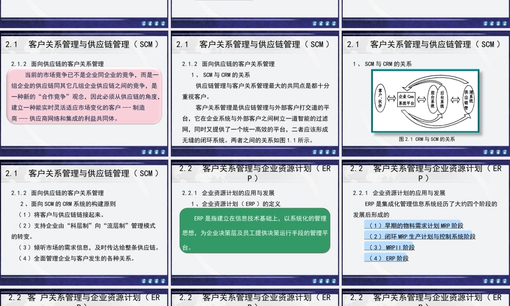 第2章 客户关系管理及其关联系统.ppt