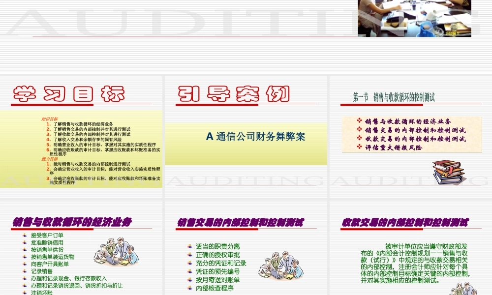 第9章销售与收款循环审计.ppt