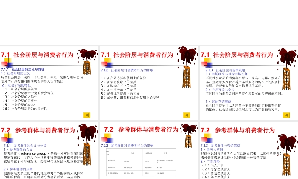 第7章 社会影响与消费者行为 .ppt