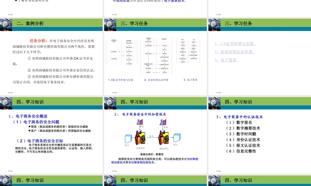 第八章 情景7电子商务安全.ppt