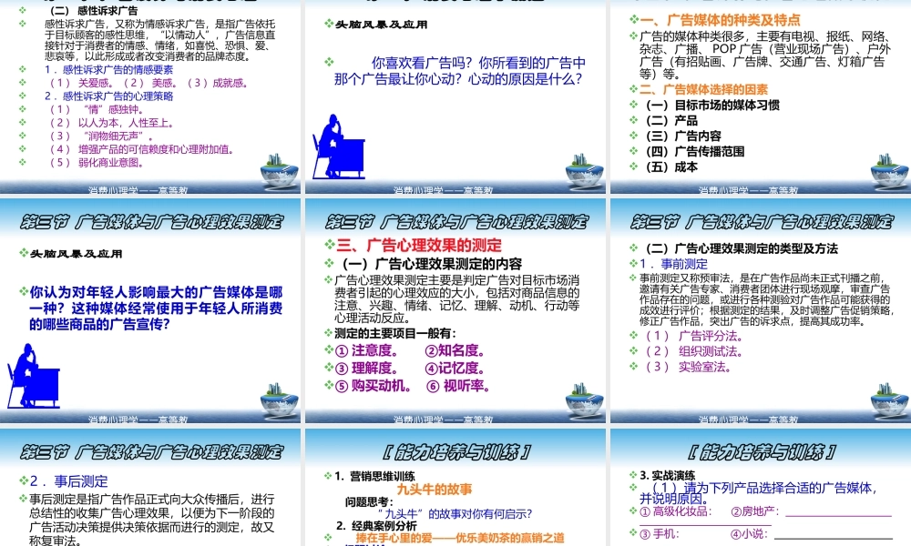 第八章 商业广告与消费心理.ppt