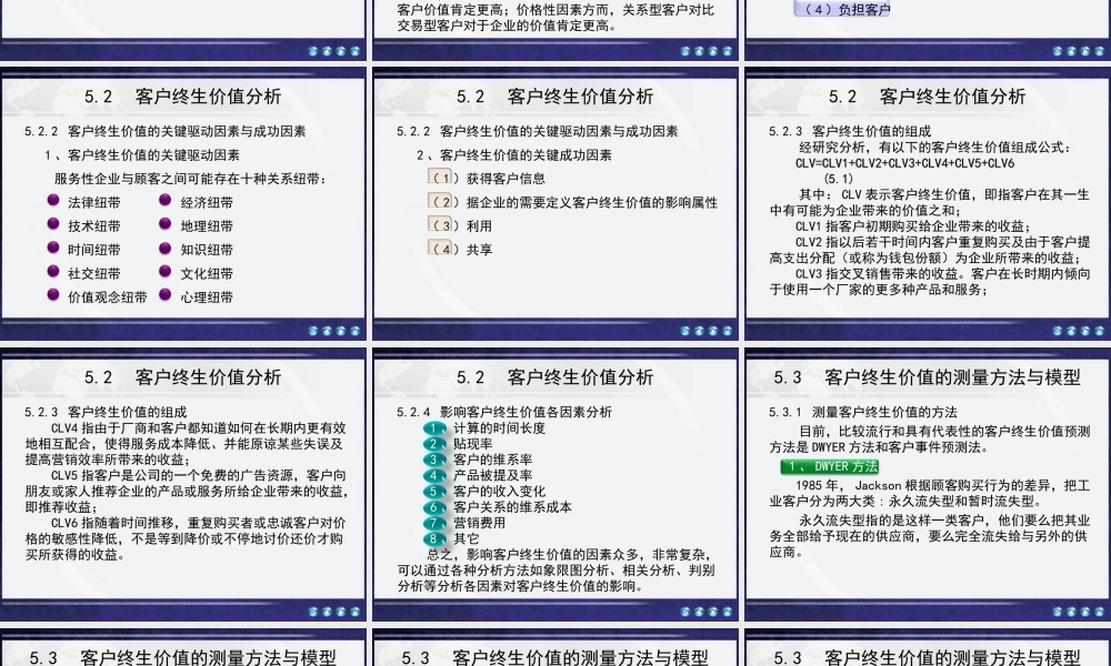 第5章 客户终生价值.ppt