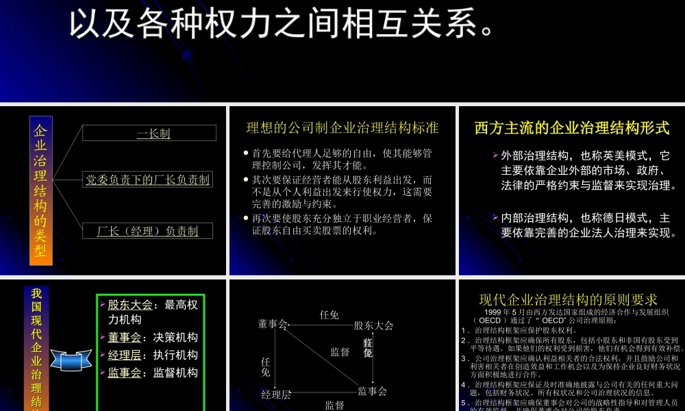 第二节 现代企业治理结构.ppt