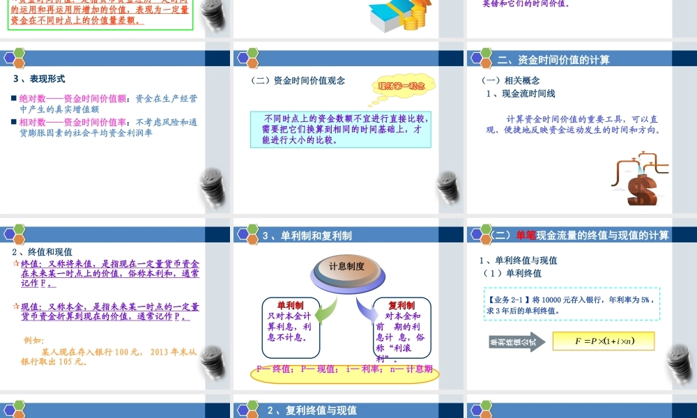 第二单元财务管理的基本观念.ppt