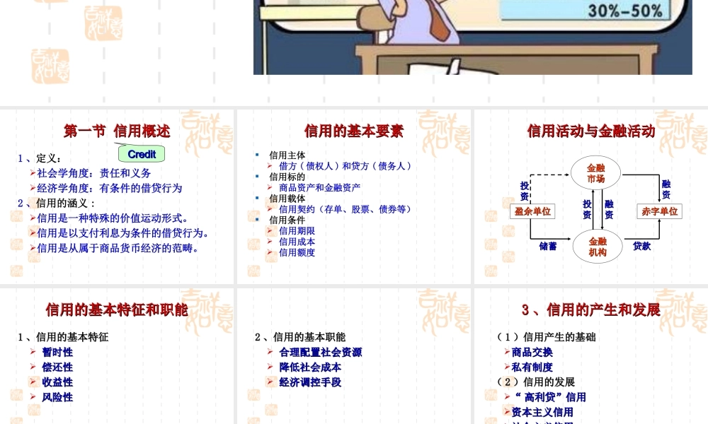 第二章 信用、利息与利率.ppt