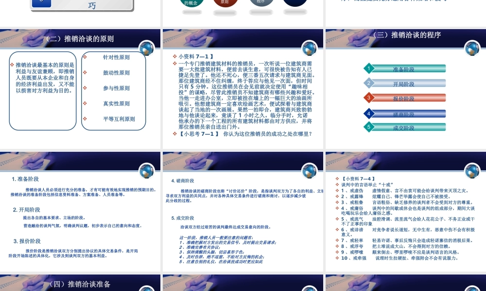 第七章 推销洽谈.ppt