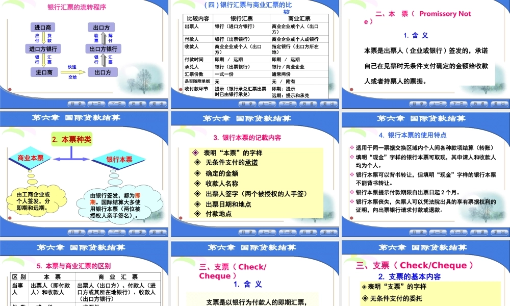 第六章 进出口货款结算.ppt