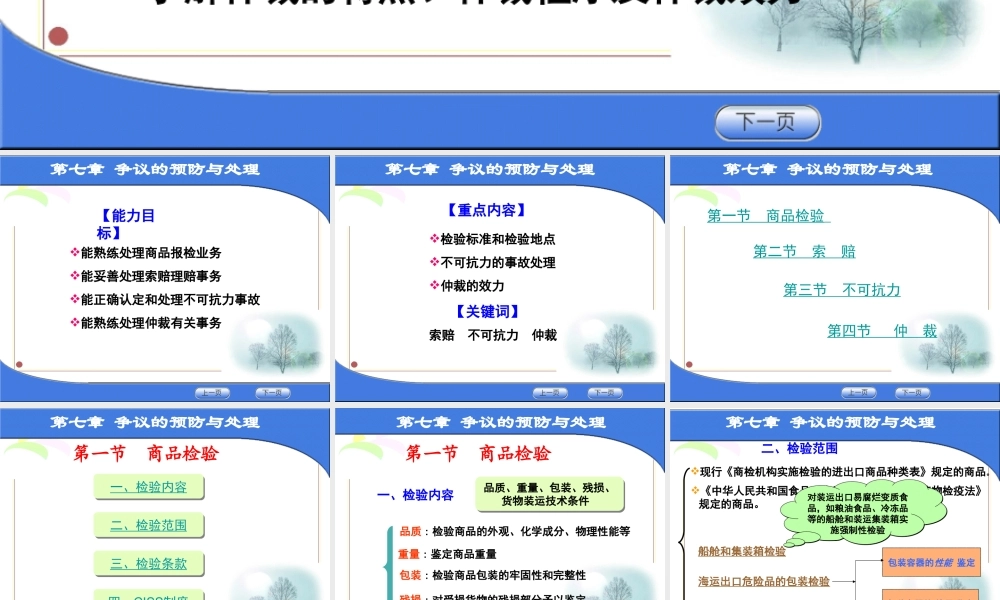 第七章 争议的预防与处理.ppt