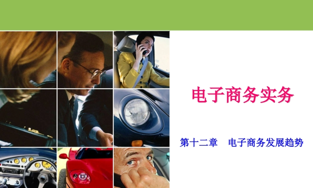 第十二章 电子商务发展趋势.ppt