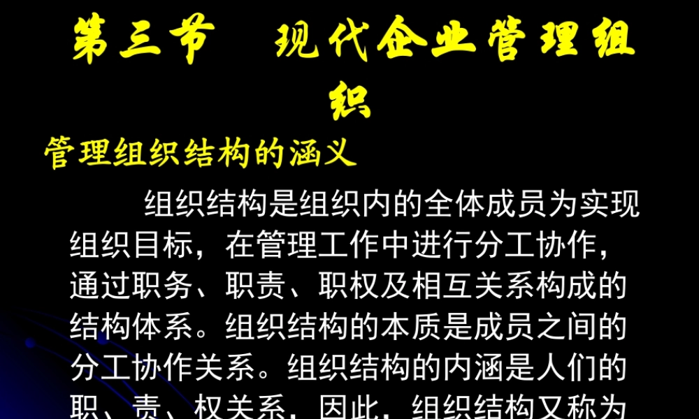 第三节 现代企业管理组织.ppt