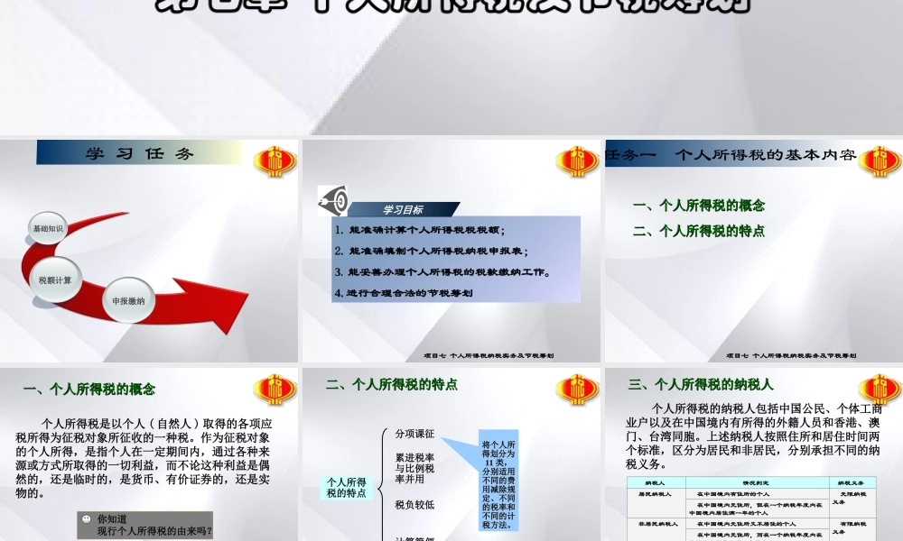 第七章 个人所得税及节税筹划.ppt