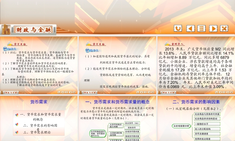 第十二章货币供求与均衡.ppt