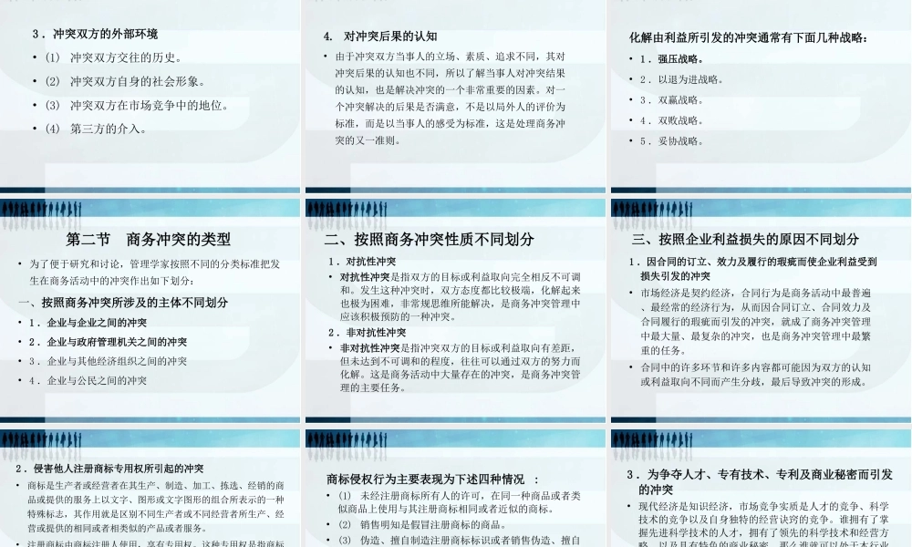 第十三章商务冲突的处理与协调.ppt
