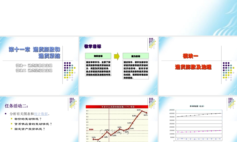 第十一章通货膨胀和通货紧缩.ppt