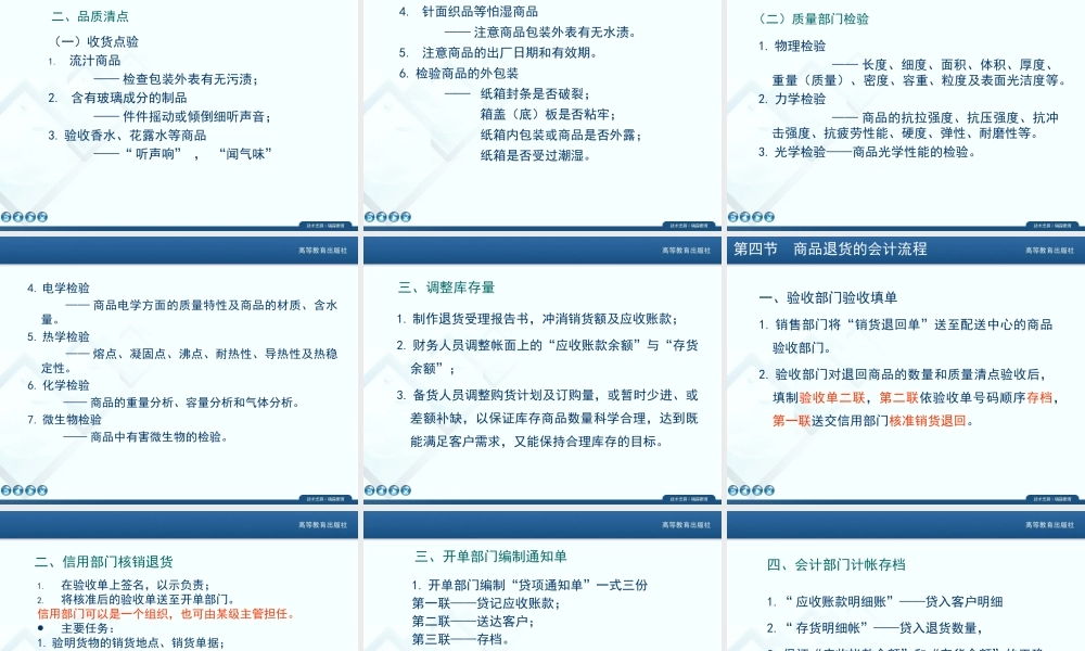 第十章退货管理.ppt