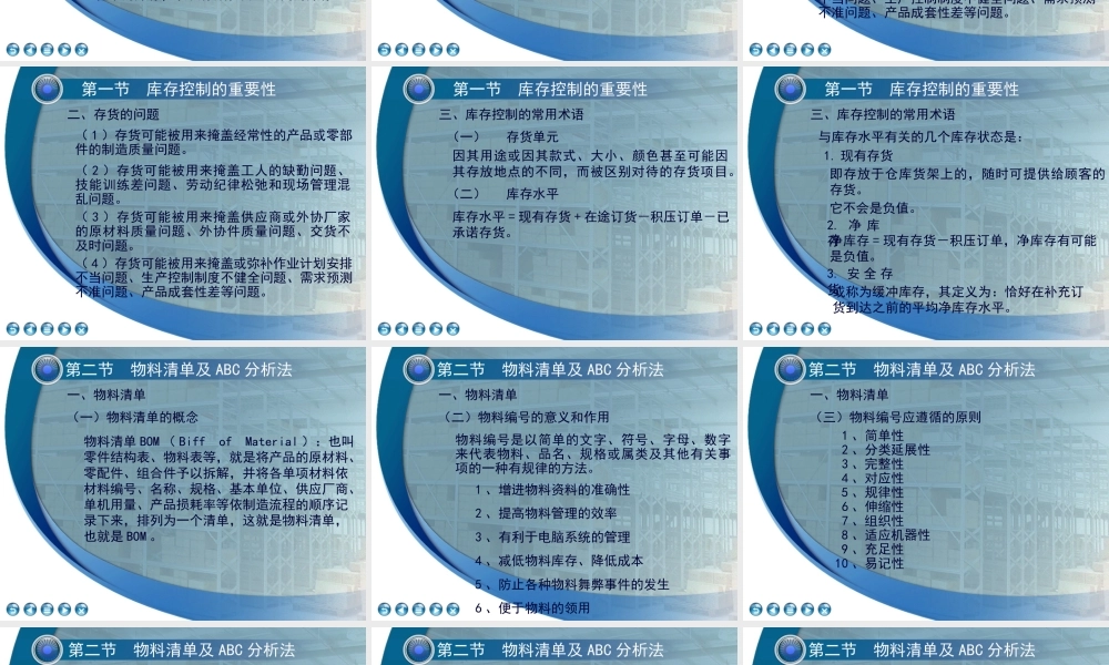 第十章库存管理与控制.ppt