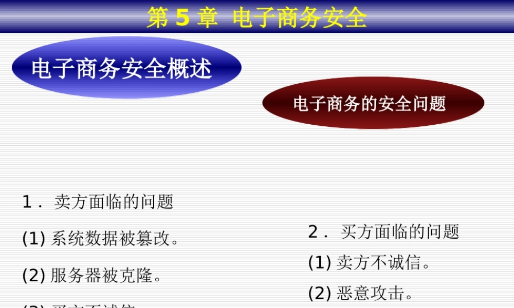 第五章 风险控制--电子商务安全.ppt