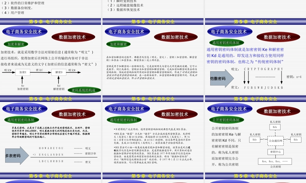 第五章 风险控制--电子商务安全.ppt