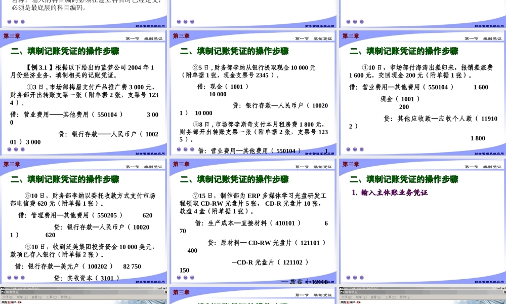 第五章 帐务处理系统2.ppt