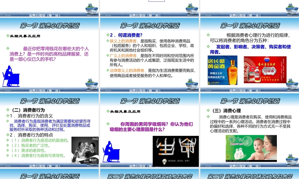 第一章 消费心理学导论.ppt