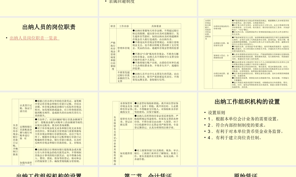 第一章____出纳工作概.ppt