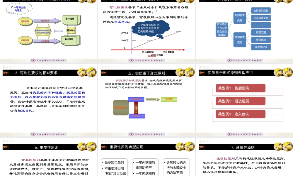 第一章第三节会计信息质量要求.ppt