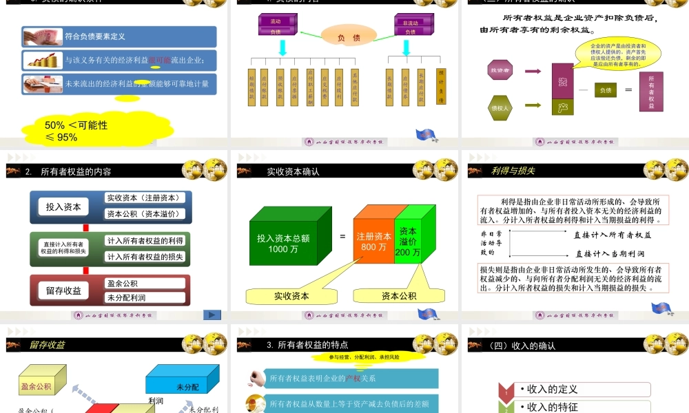 第一章第四节企业财务会计的确认.ppt