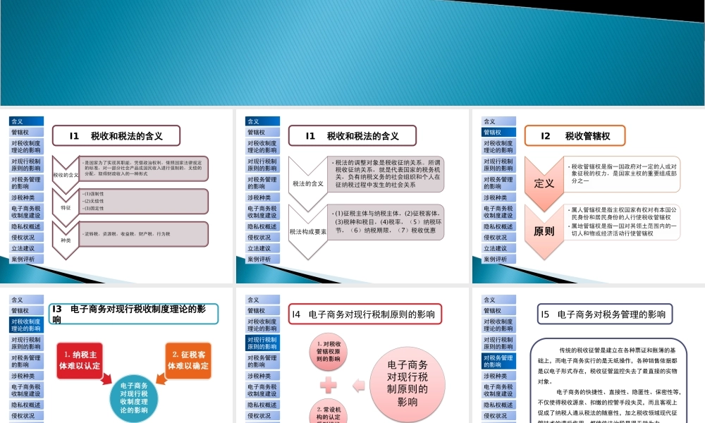 电子商务法规-单元I 电子商务中的其他法律问题.ppt