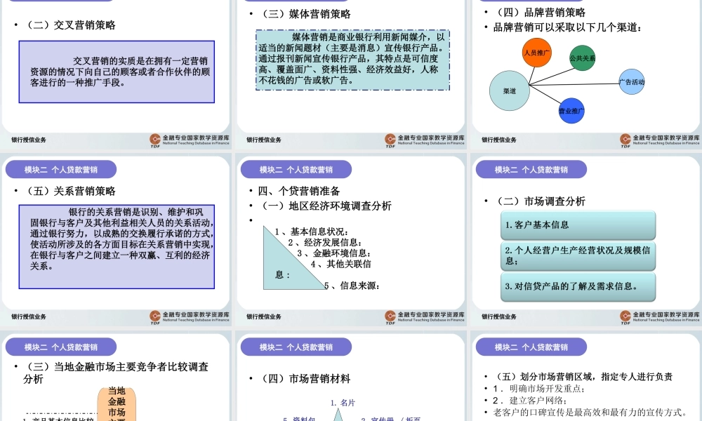 个人贷款营销.ppt