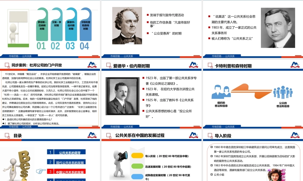 公关产生与发展.ppt