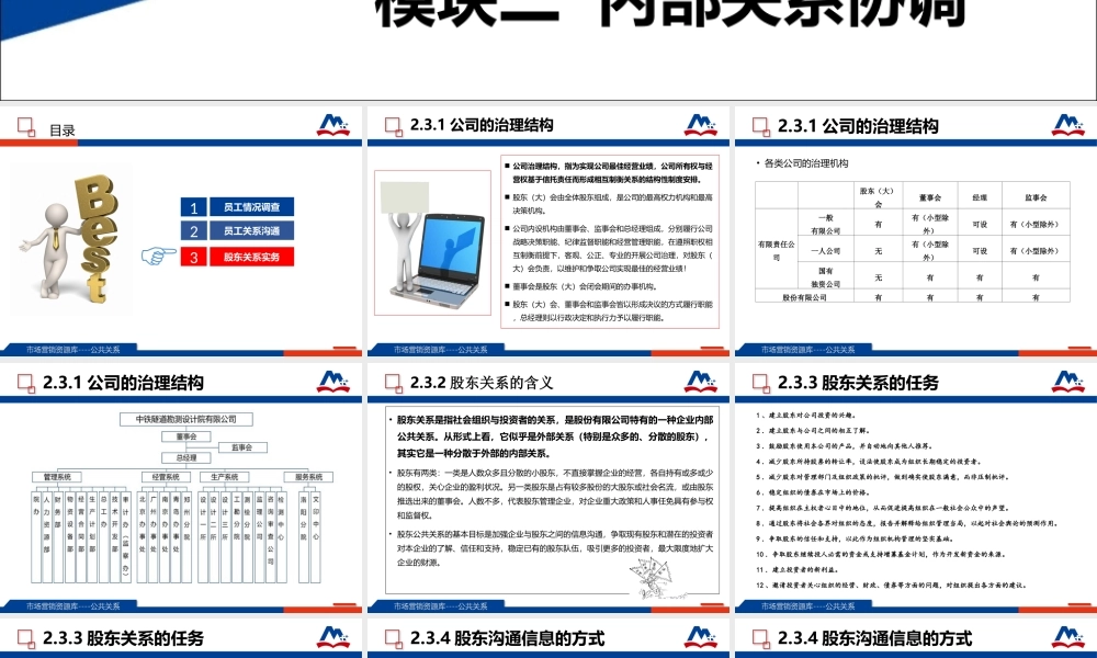 股东关系实务.ppt