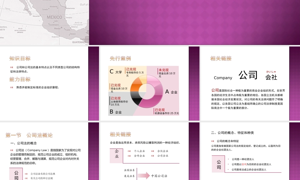 国际商法实务第二章公司法.ppt