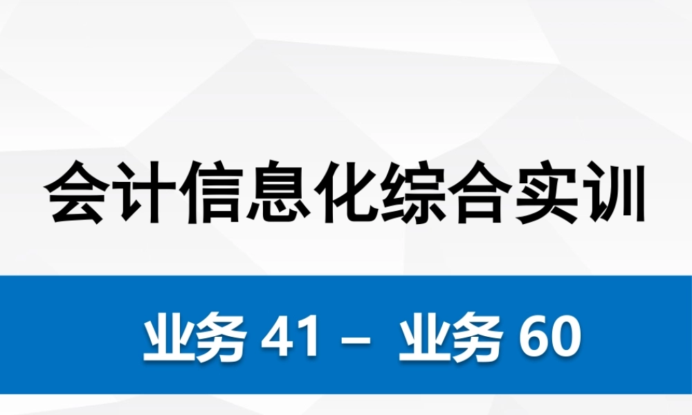 会计信息化综合实训 041-060.pptx